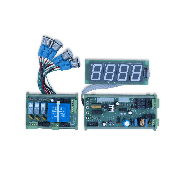 MERKEZİ SİSTEM ÜÇLÜ ELEKTRONİK KART (M.PARA) (MER3-38 MP/TR)